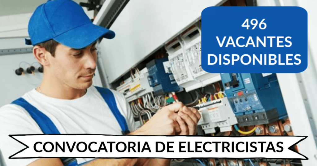 CONVOCATORIA DE ELECTRICISTAS