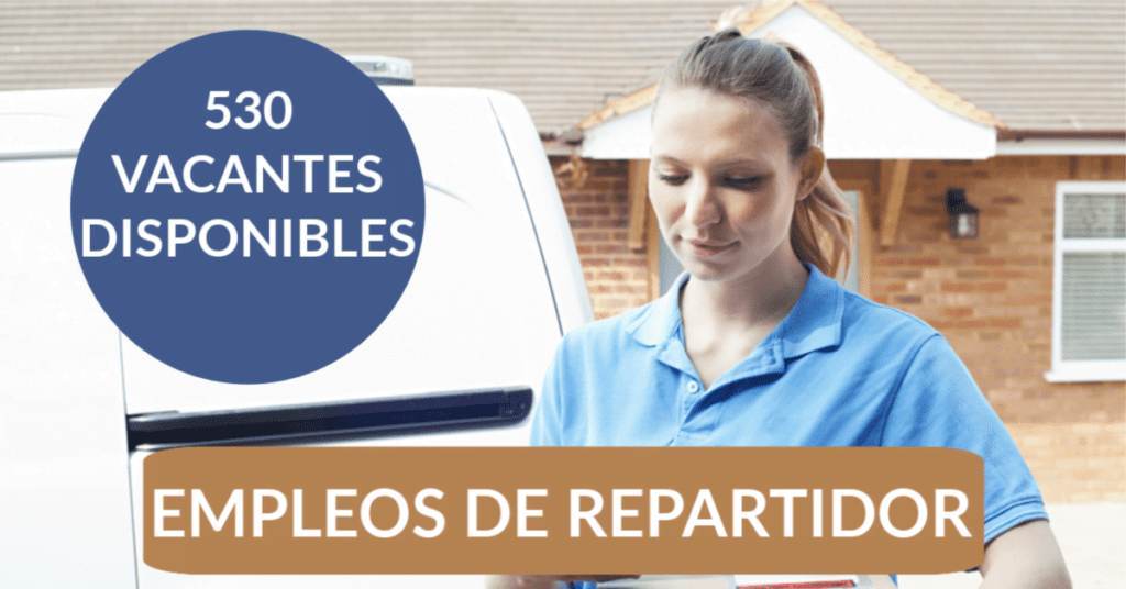 DIVERSOS EMPLEOS COMO REPARTIDOR