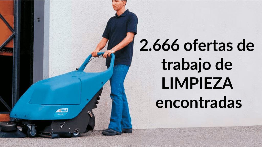 2.666 ofertas de trabajo de LIMPIEZA encontradas