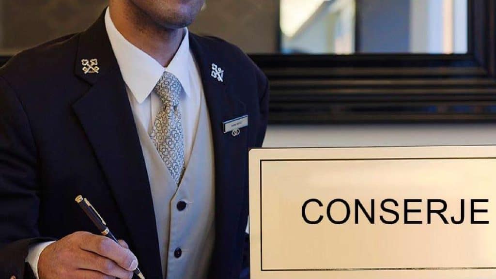 Puesto de trabajo de conserje