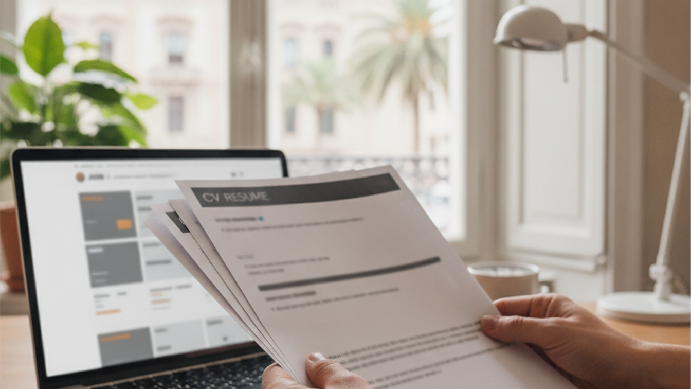 curriculum cv oportunidad laboral barcelona