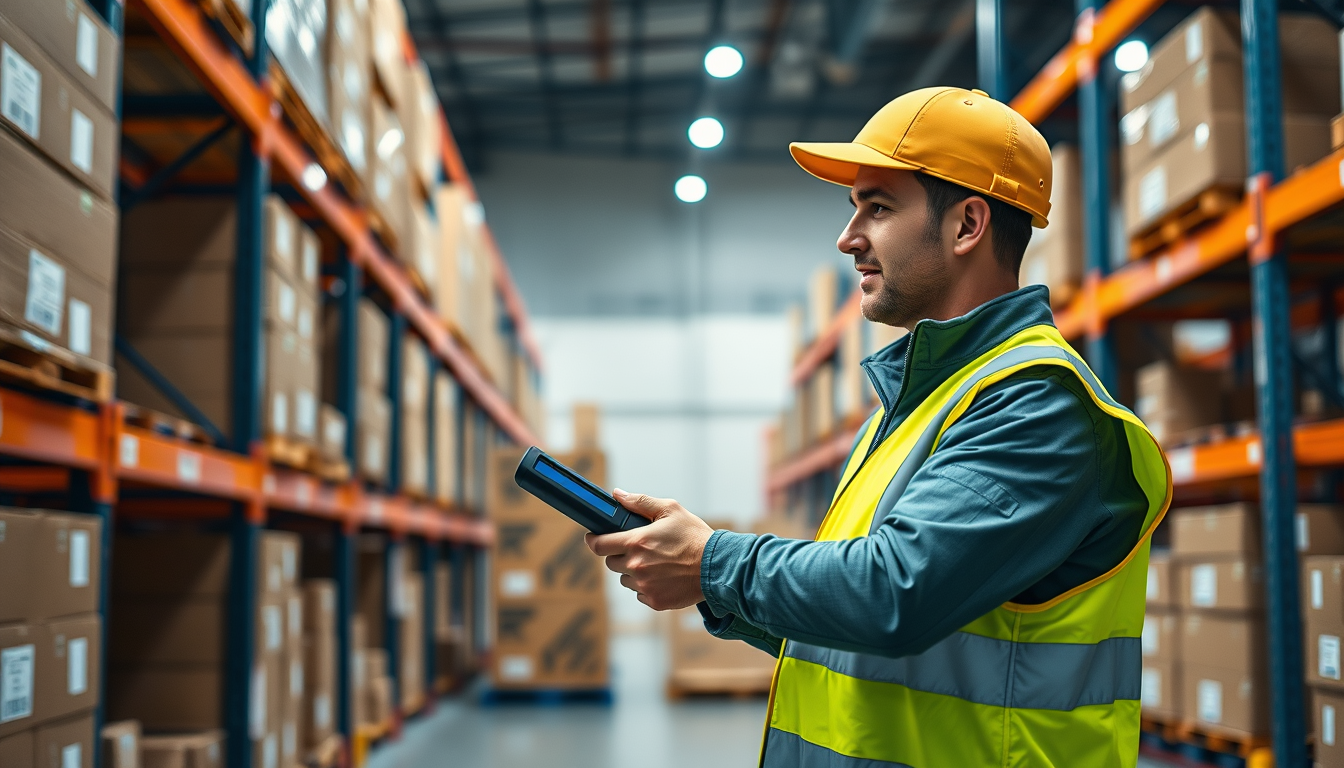 trabajador logistica almacen espana