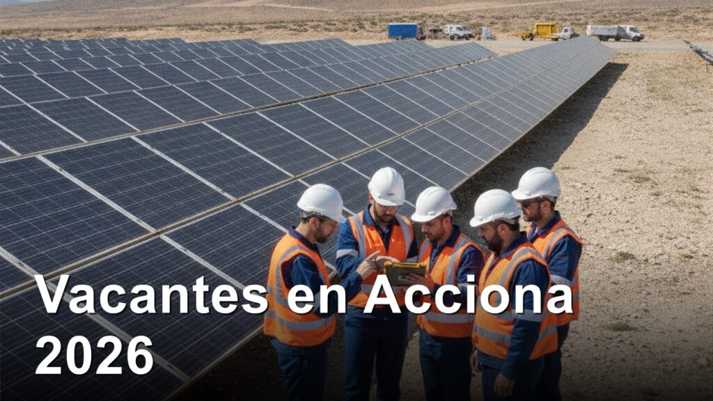 empleo Acciona espana energias renovables