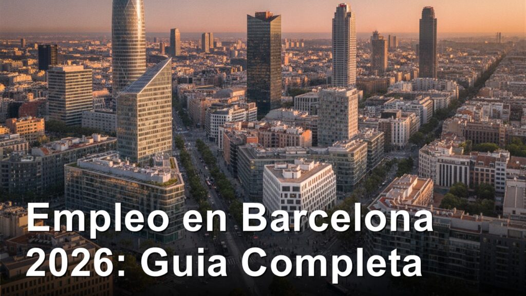 empleo Barcelona espana 2026