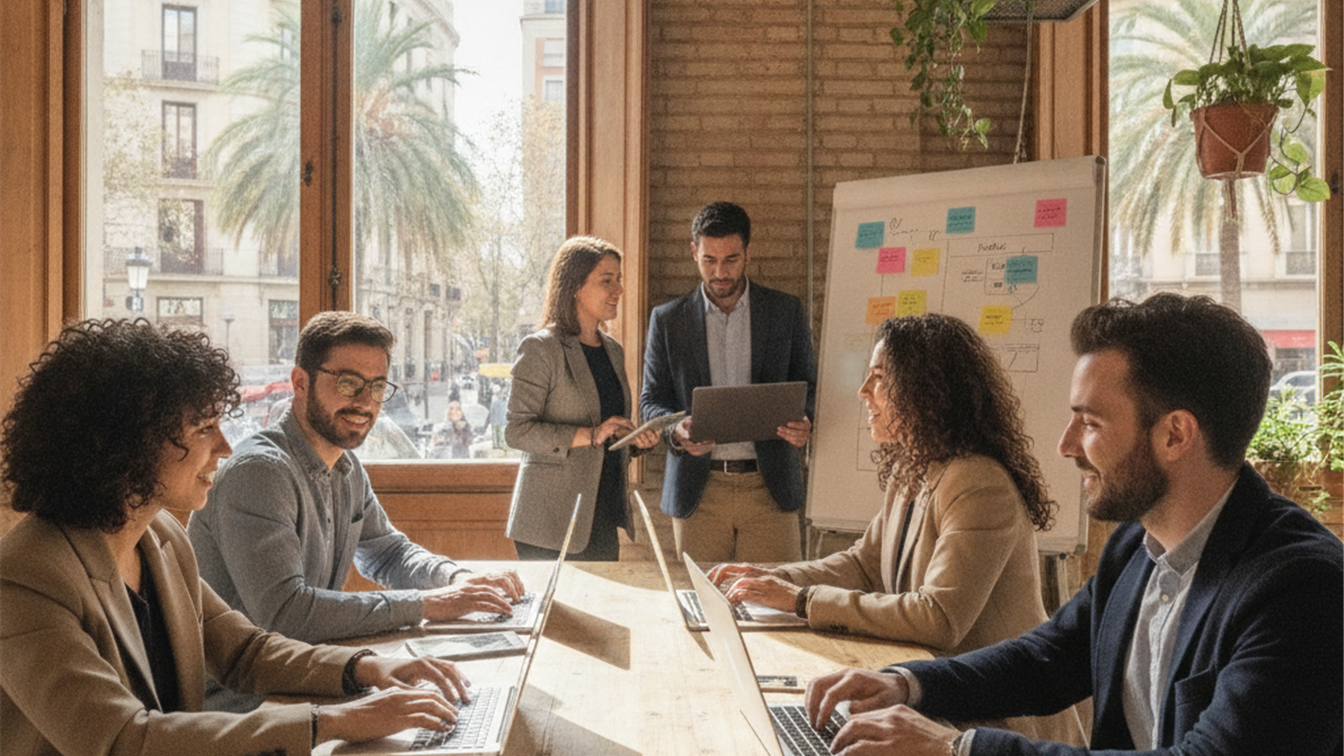 trabajo profesional Barcelona coworking