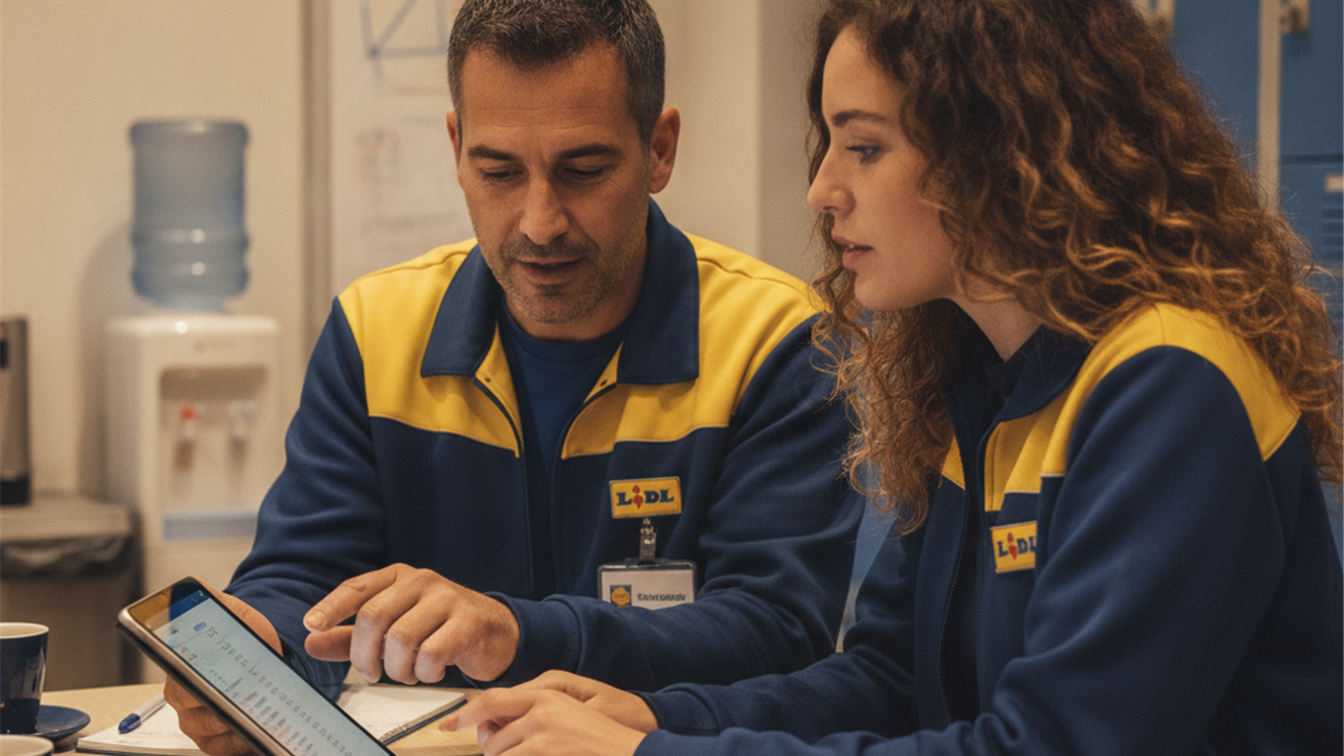 empleo lidl espana equipo trabajo