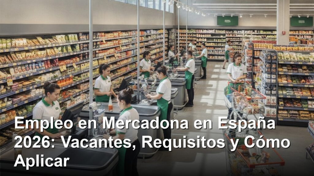 empleo mercadona espana 2026