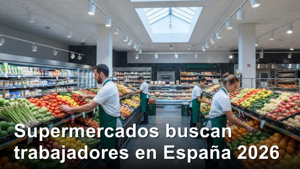 empleo supermercados espana trabajo