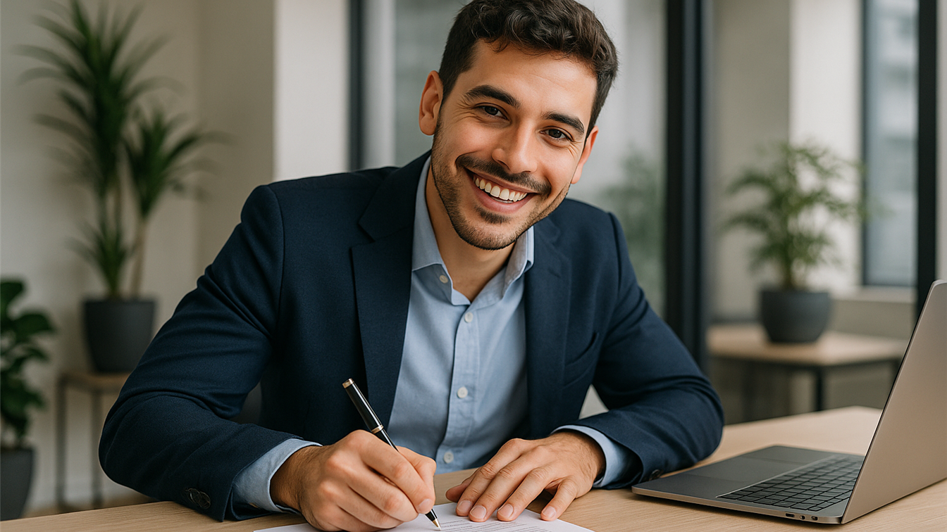 firma contrato trabajo nuevo empleo espana