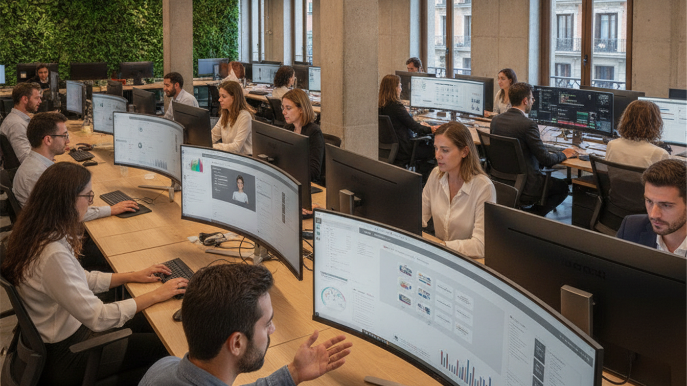 Profesionales buscando empleo en España