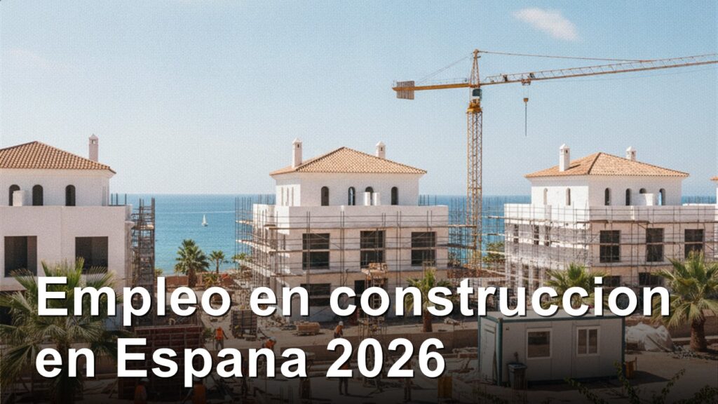 empleo construccion espana empresas que contratan 2026