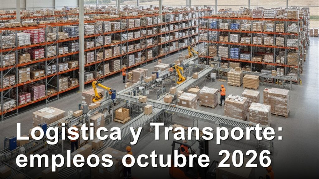 trabajo transporte logistica profesional