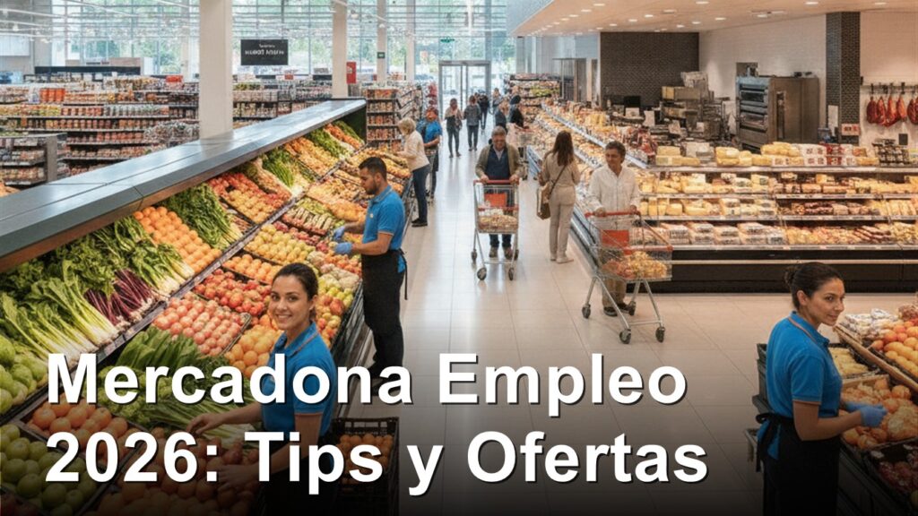 mercadona empleo espana 2026 trabajo supermarket