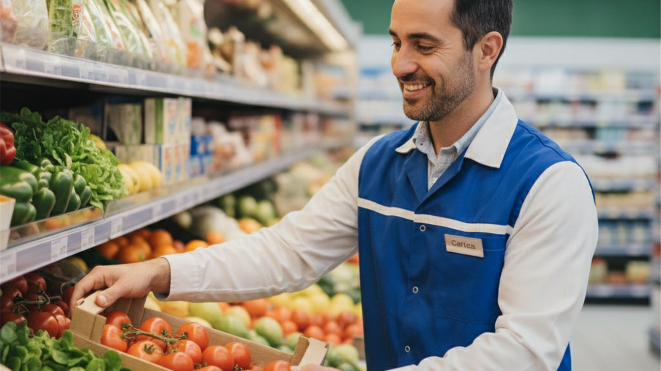 trabajador supermercado empleo espana 2026
