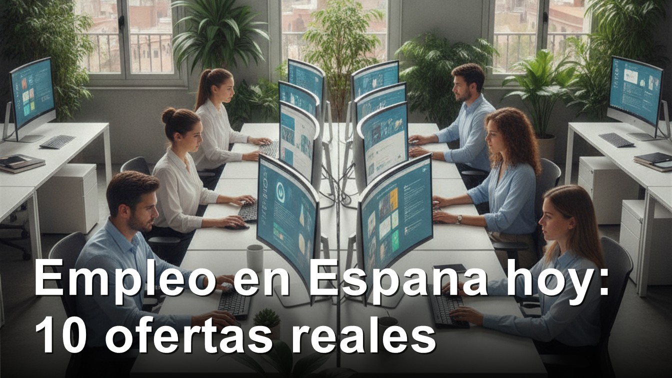 Ofertas de empleo en España hoy 5 septiembre 2026