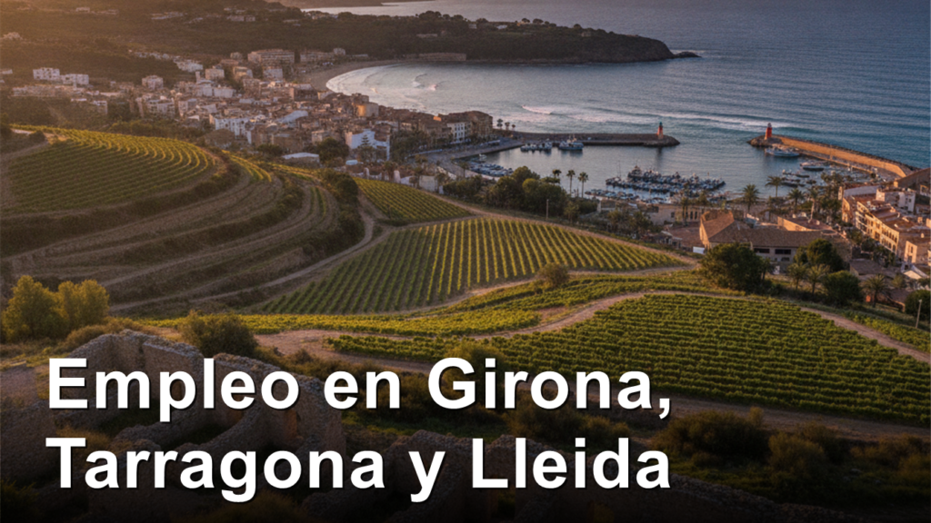 empleo girona tarragona lleida