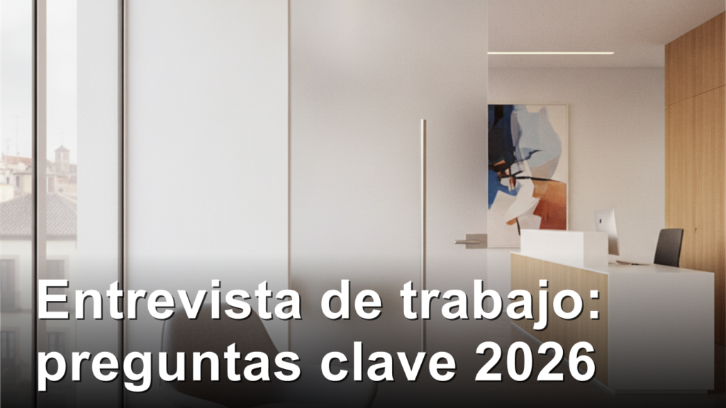 entrevista de trabajo espana empleo