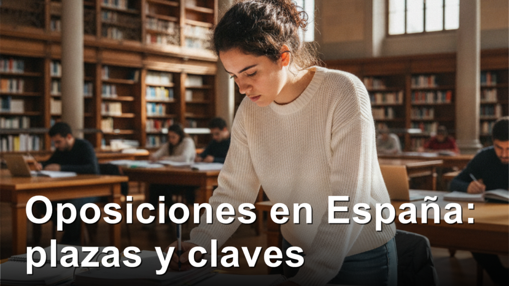 oposiciones espana estudio